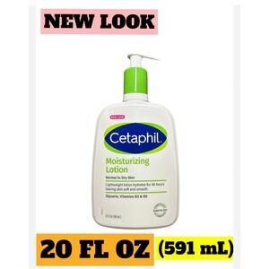 NEW Cetaphil Moisturizing Lotion 20 Fl oz, Normal To Dry Skin W/ AVOCADO OIL
